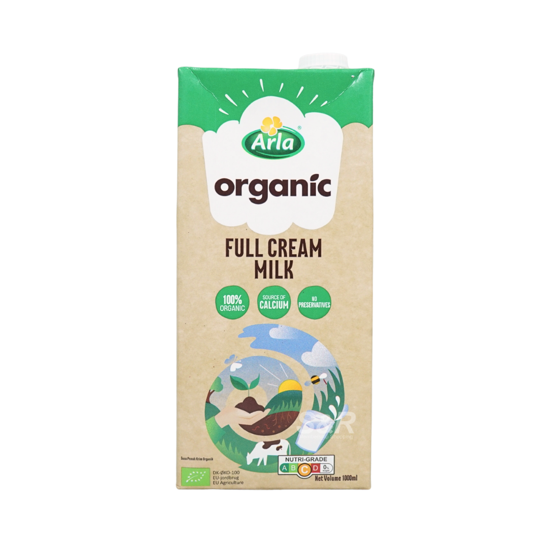 Arla Organic Full Cream Milk 1L